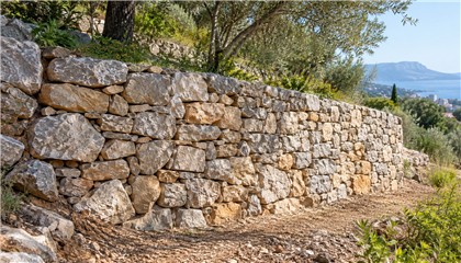 mur en pierre sèche