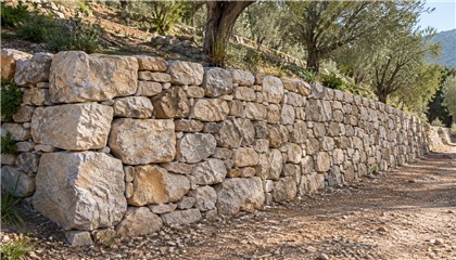 mur en pierre sèche