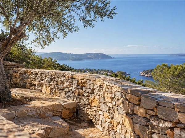 pierre sèche vue mer